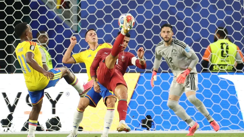 Cristiano Ronaldo tem atuação discreta em empate com Colômbia; Congo faz história na Copa do Mundo