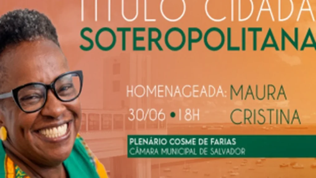 Ativista Maura Cristina Recebe Título de Cidadã de Salvador em Reconhecimento à Luta por Moradia