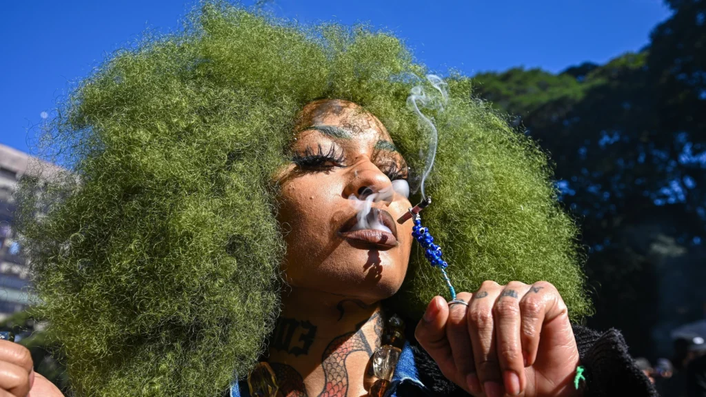 Marcha da Maconha reúne milhares na Avenida Paulista e pede fim da ‘guerra às drogas’ Marcha da Maconha reúne milhares na Avenida Paulista e pede fim da 'guerra às drogas'