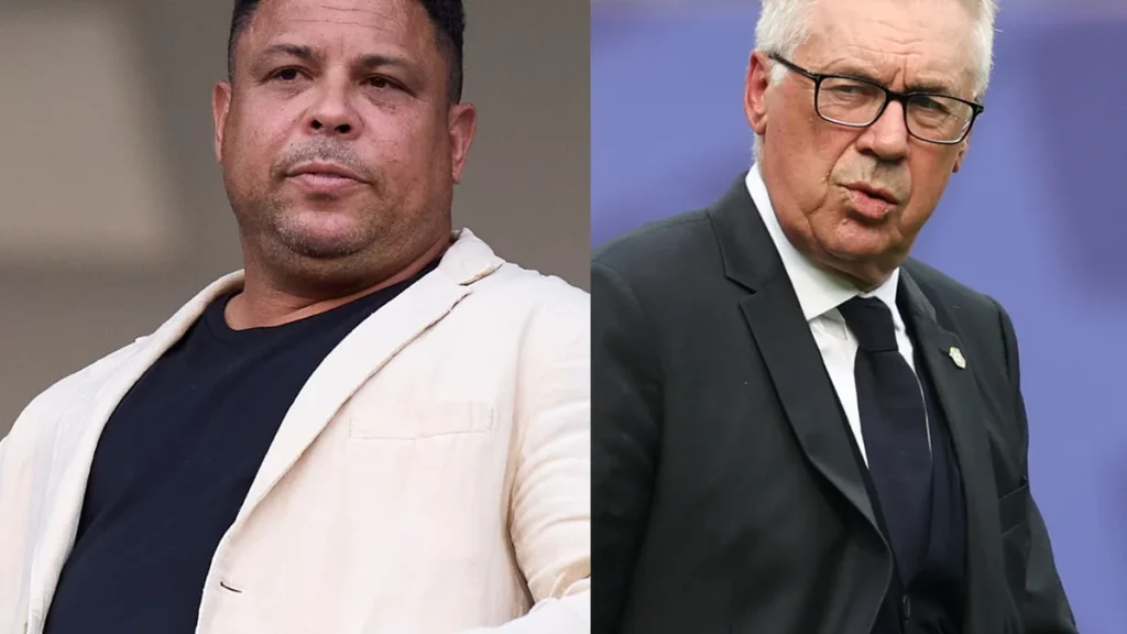 Ronaldo Fenômeno comenta erros de Ancelotti e faz alerta a Vini Jr. após eliminação do Brasil na Cop