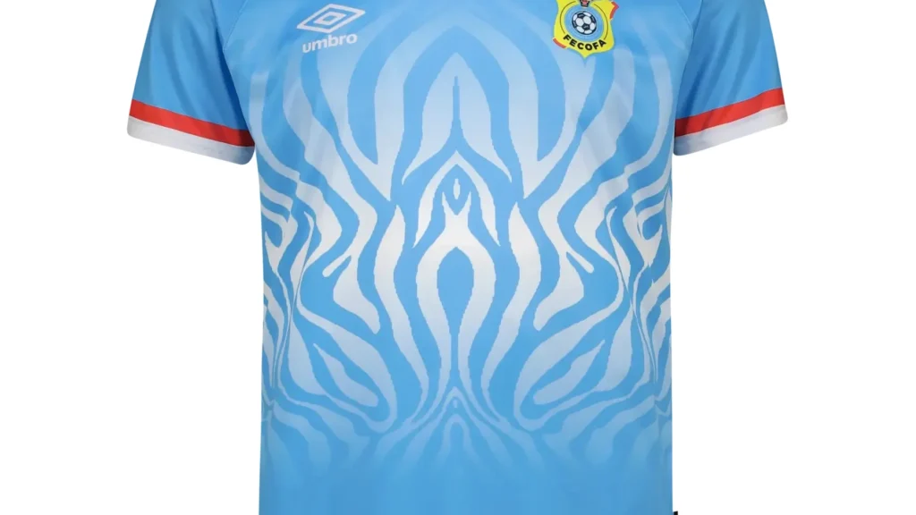 Camisas da RD Congo para Copa do Mundo 2026 são reveladas pela Umbro com design icônico